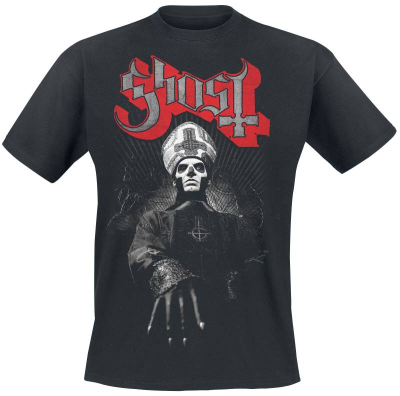 Ghost T-Shirt - Ring Photo - S bis 5XL - für Männer - Größe 5XL - schwarz  - Lizenziertes Merchandise! von Ghost