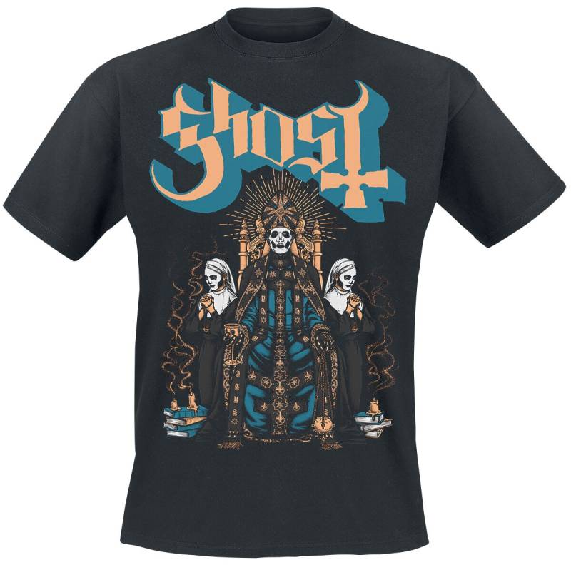 Ghost Throne T-Shirt schwarz in M von Ghost