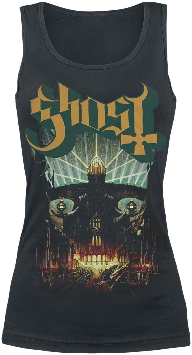 Ghost Top - Meliora - S bis XXL - für Damen - Größe XL - schwarz - Lizenziertes Merchandise! Ghost Top - Meliora - S bis XXL - für Damen - Größe XL - schwarz - Lizenziertes Merchandise! von Ghost