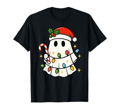 Lustiger Geist Halloween Weihnachten Frohe Weihnachten Jungen Mädchen Kinder T-Shirt von GhostAxis1