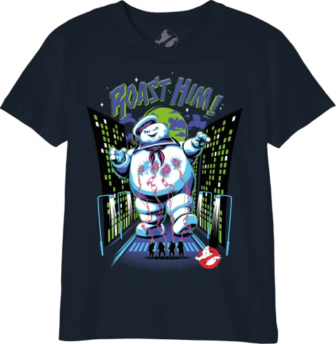 GHOSTBUSTER Jungen Boghosdts018 T-Shirt, Marineblau, 10 Jahre von GHOSTBUSTER