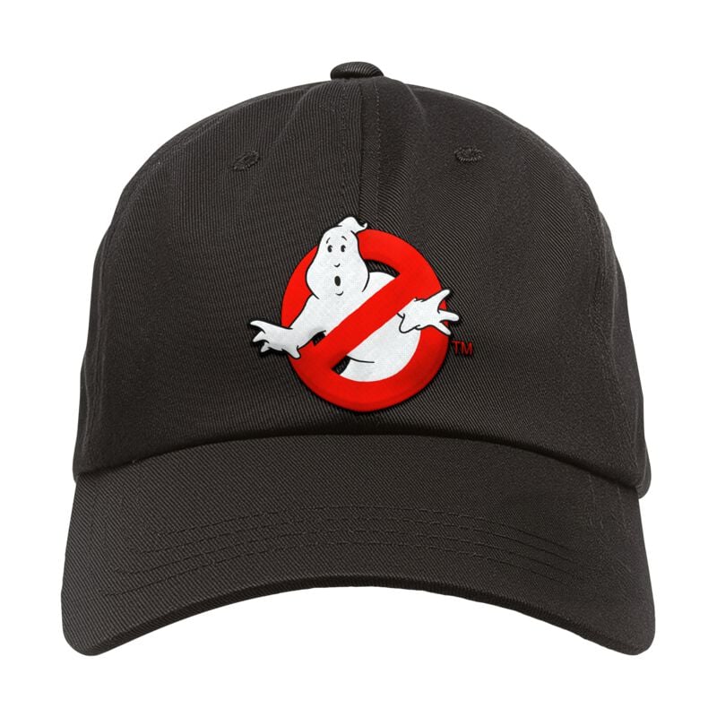 Ghostbusters Cap - Metal-Kids - Logo - schwarz  - Lizenzierter Fanartikel von Ghostbusters