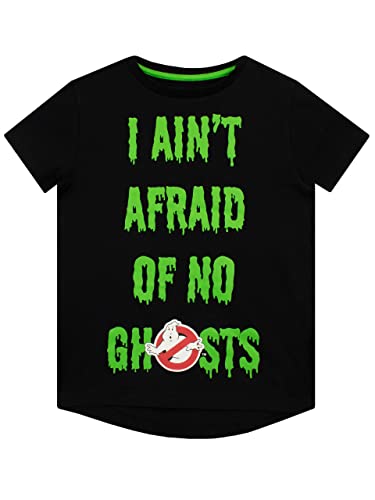 Ghostbusters Jungen T-Shirt Schwarz 122 von Ghostbusters