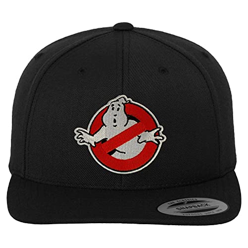 Ghostbusters Offizielles Lizenzprodukt Premium Snapback Cap (Schwarz), Einheitsgröße von Ghostbusters