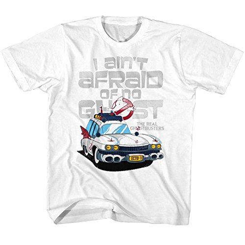 Ghostbusters - Unisex-Kind Aint ängstlich T-Shirt, 3T, White von Ghostbusters