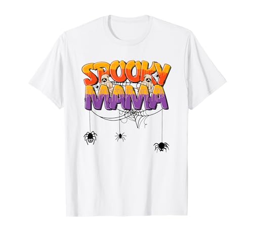 Gruselige Mama - Halloween Ghost Creepy T-Shirt Gruselige Mama - Halloween Ghost Creepy T-Shirt von Ghoul Style Moms