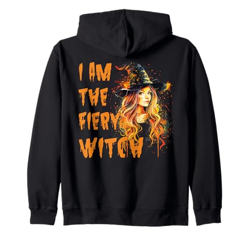 Gruselige Pin Up Hexe Halloween Pinup Girl Kapuzenjacke von Ghoulish halloween gifts