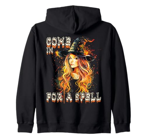 Gruselige Pin Up Hexe Halloween Pinup Girl Kapuzenjacke von Ghoulish halloween gifts