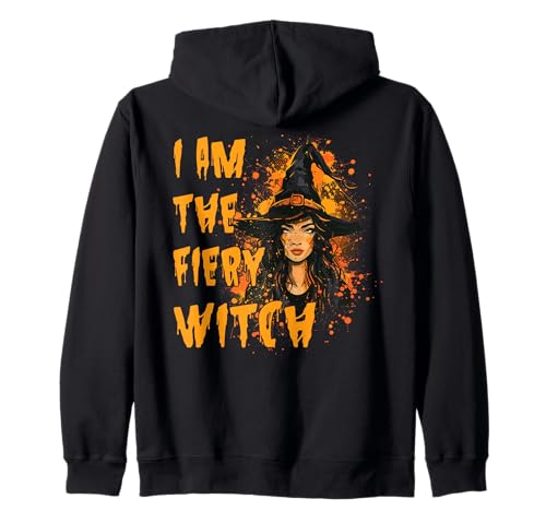 Gruselige Pin Up Hexe Halloween Pinup Girl Kapuzenjacke von Ghoulish halloween gifts