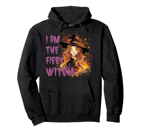 Gruselige Pin Up Hexe Halloween Pinup Girl Pullover Hoodie von Ghoulish halloween gifts