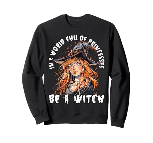 Gruselige Pin Up Hexe Halloween Pinup Girl Sweatshirt von Ghoulish halloween gifts