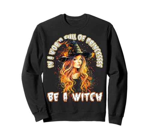 Gruselige Pin Up Hexe Halloween Pinup Girl Sweatshirt von Ghoulish halloween gifts