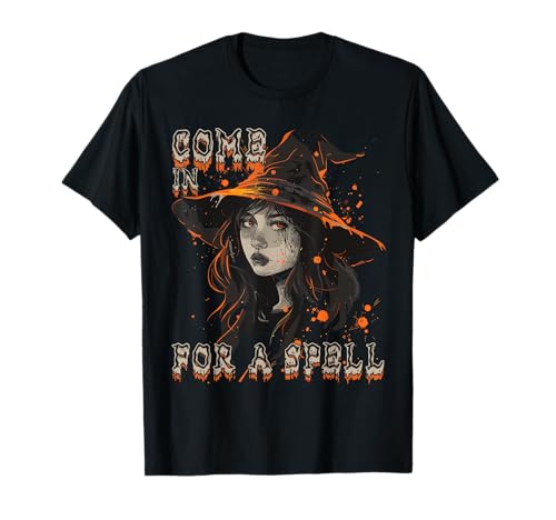 Gruselige Pin Up Hexe Halloween Pinup Girl T-Shirt von Ghoulish halloween gifts