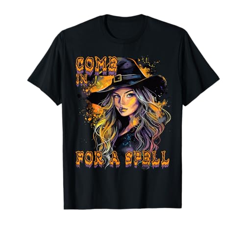 Gruselige Pin Up Hexe Halloween Pinup Girl T-Shirt von Ghoulish halloween gifts