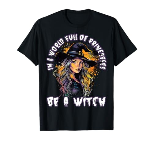 Gruselige Pin Up Hexe Halloween Pinup Girl T-Shirt von Ghoulish halloween gifts