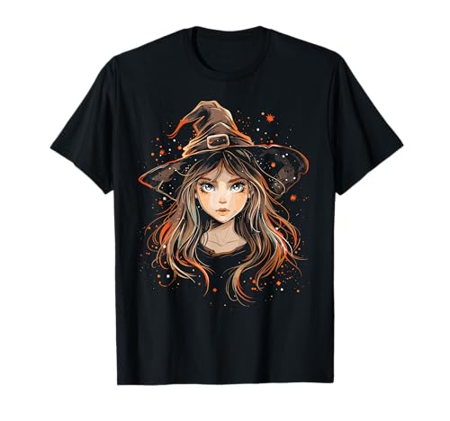 Gruselige Pin Up Hexe Halloween Pinup Girl T-Shirt von Ghoulish halloween gifts