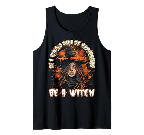 Gruselige Pin Up Hexe Halloween Pinup Girl Tank Top von Ghoulish halloween gifts