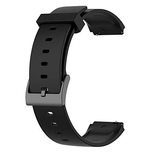 Ghulumn Sport Uhren Armband für Uhren Armband Weiches Silikon Armband für Mi Uhren Armband Schwarz Ghulumn Sport Uhren Armband für Uhren Armband Weiches Silikon Armband für Mi Uhren Armband Schwarz von GETOUT