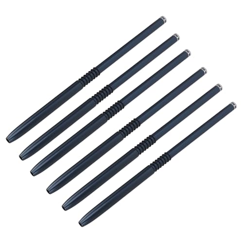 6-teiliges Nail-Art-Pinsel-Set, Nail-Art-Design-Stift-Malwerkzeuge mit Multifunktionalem Punktieren, Zeichnen, Streifen, Nagel-Malpinsel-Set für Salon und Zuhause (Blau) von Ghzste