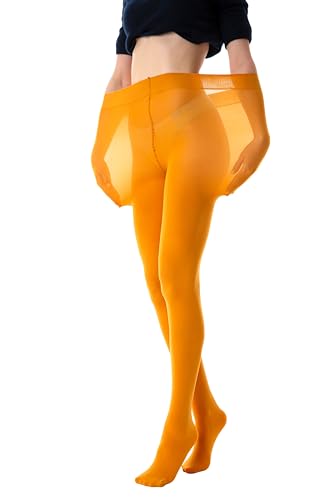 Gi&Gi Curvy Strumpfhose in Übergröße, Curvy Strümpfe 80 den blickdicht mit weicher Mikrofaser von Gi&Gi