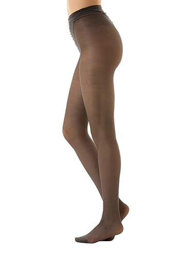 Gi&Gi Damen-Strumpfhose, 20 den, Strümpfe für Damen, transparent, 20 Denier, mit Mieder, nackt, N,1270, dunkelgrün, L von Gi&Gi