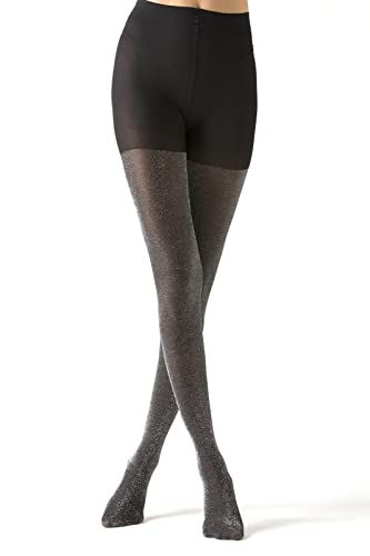 Gi&Gi Damen-Strumpfhose aus Tiger, 40Den Extra Comfort Gute Qualität Made in Italy No.1183, Schwarz , L/XL von Gi&Gi