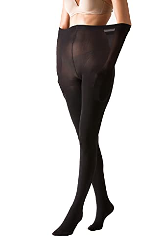 strumpfhosen damen grosse grössen Damen Strumpfhose Curvy Blickdicht Super Size Winter Microfaser Übergröße 180 DEN FARBT. (DE/NL/SE/PL, Alphanumerisch, S, M, Regular, Regular, Schwarz) von Gi&Gi