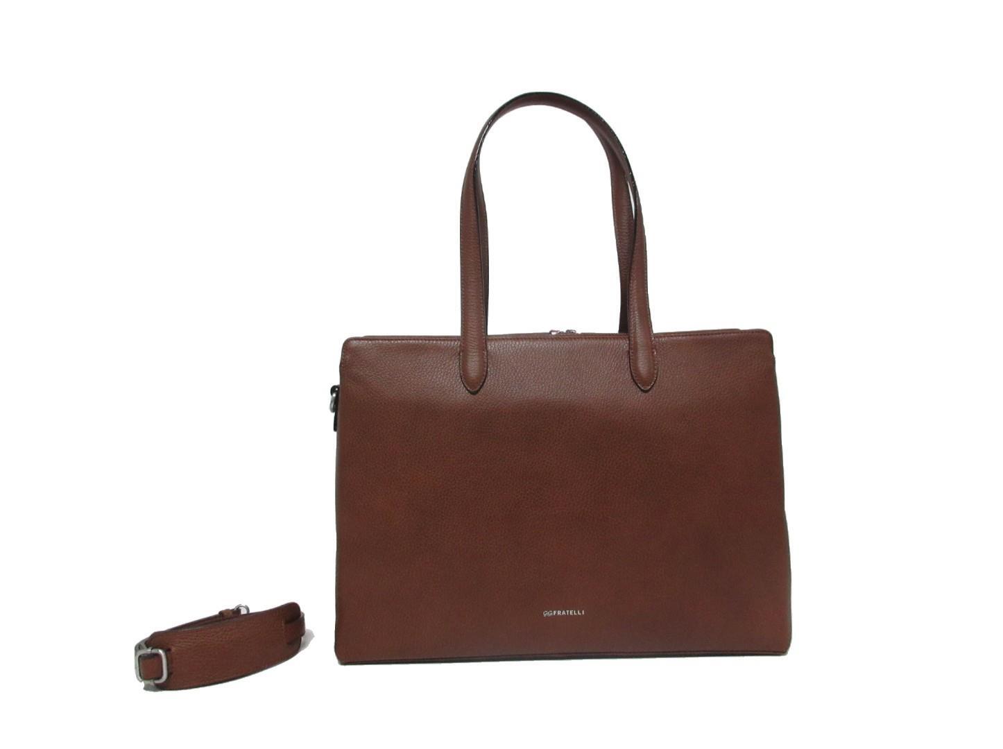 GiGI FRATELLI - Businesstasche Busishopkragenxl Brandy Cognac von GiGI FRATELLI