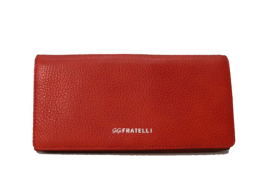 GiGI FRATELLI - ROMANCE Damenbörse Waat Orange Rot von GiGI FRATELLI