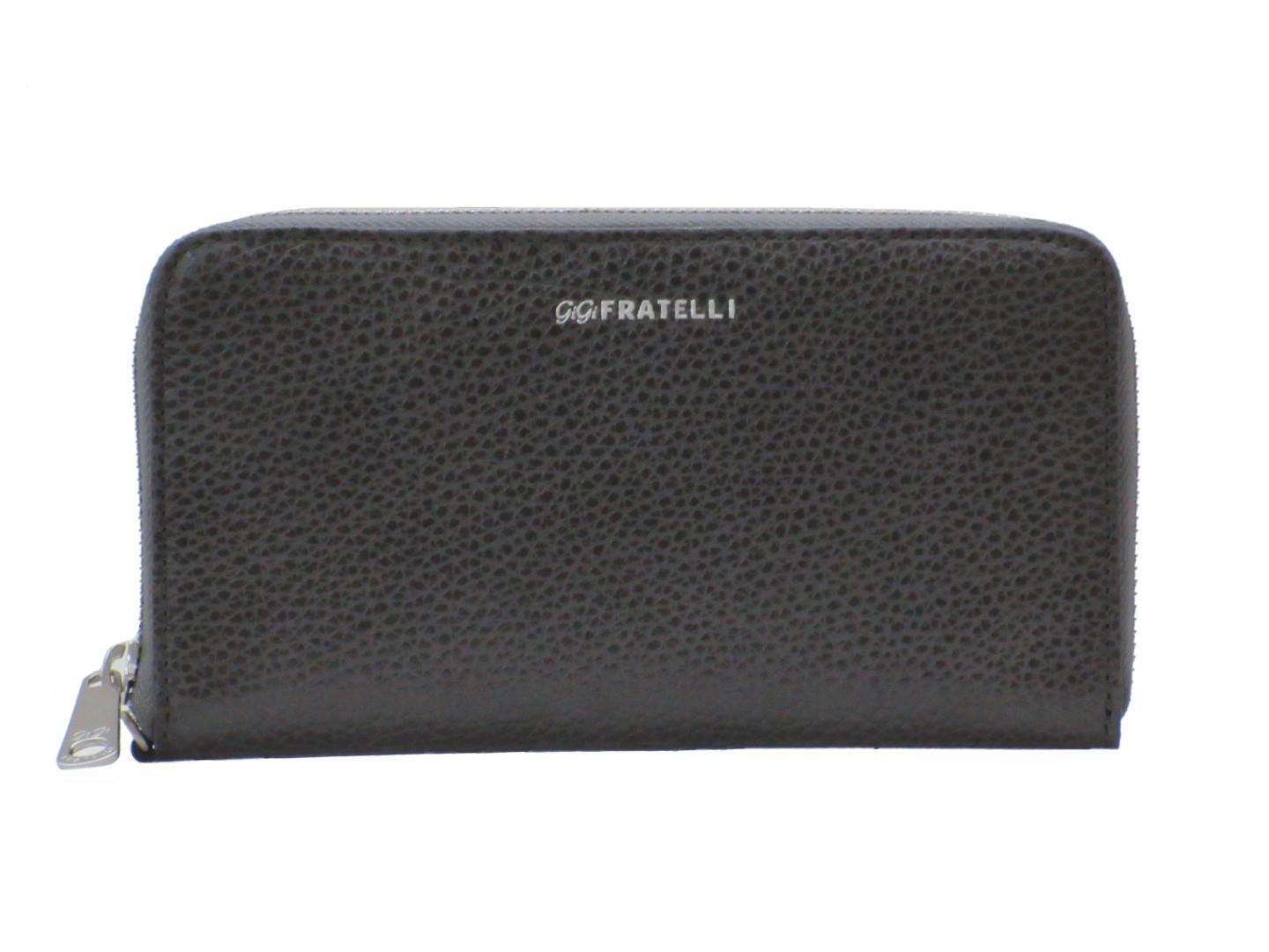 GiGI FRATELLI - ROMANCE Langbörse Waau Smoke Dunkelgrau von GiGI FRATELLI