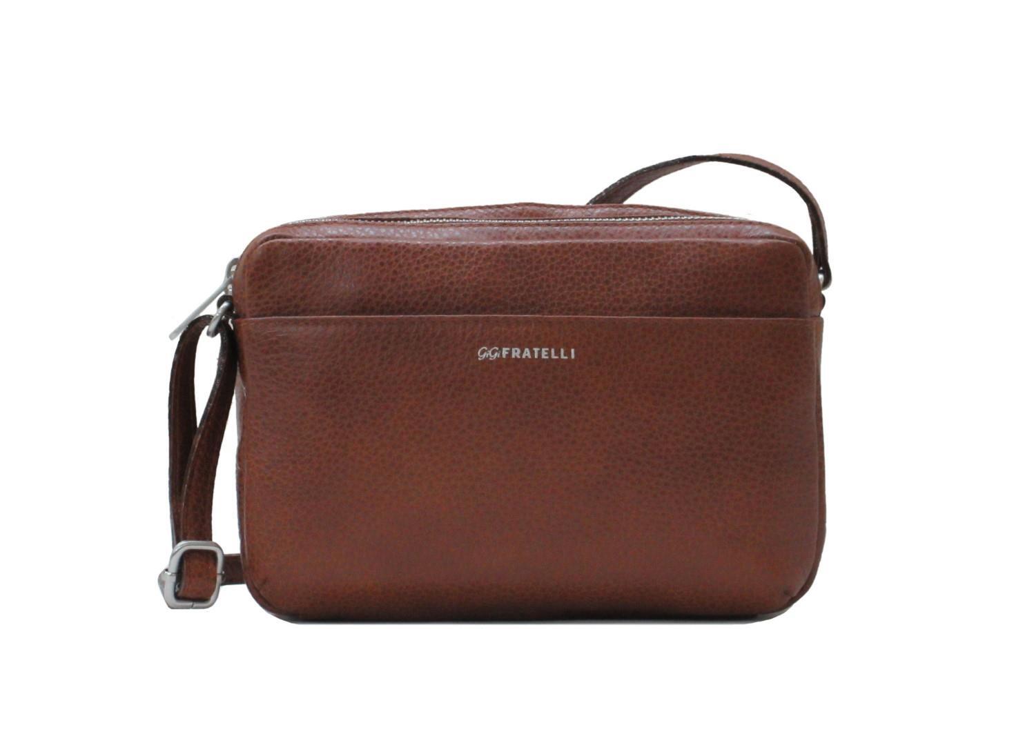 GiGI FRATELLI - ROMANCE Rv-Handtasche Mini Bag Brandy Rot von GiGI FRATELLI