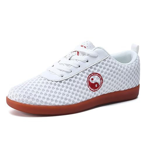 GiJQbFL Atmungsaktive Kampfsportschuhe für Herren – Taichi Kong Fu rutschfeste Sneakers, atmungsaktive Taekwondo-Cross-Trainings-Sneaker für Morgenübungen GiJQbFL Atmungsaktive Kampfsportschuhe für Herren – Taichi Kong Fu rutschfeste Sneakers, atmungsaktive Taekwondo-Cross-Trainings-Sneaker für Morgenübungen von GiJQbFL
