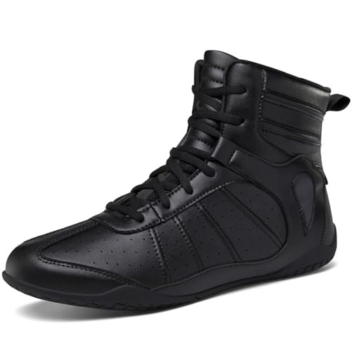 GiJQbFL Boxschuhe für Herren, Wrestling, Kampftraining, Damen, Fitness-Sneaker, hohe Wrestling-Trainingsschuhe GiJQbFL Boxschuhe für Herren, Wrestling, Kampftraining, Damen, Fitness-Sneaker, hohe Wrestling-Trainingsschuhe von GiJQbFL