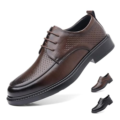 GiJQbFL Erhöhende Abendschuhe für Herren – Schnürschuhe, die die Körpergröße erhöhen, formelle Schuhe aus Leder, lässiges Gehen, Bequeme Slip-On-Smoking-Loafer für Business, Hochzeit, Büro GiJQbFL Erhöhende Abendschuhe für Herren – Schnürschuhe, die die Körpergröße erhöhen, formelle Schuhe aus Leder, lässiges Gehen, Bequeme Slip-On-Smoking-Loafer für Business, Hochzeit, Büro von GiJQbFL