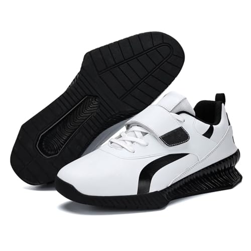 GiJQbFL Gewichtheberschuhe für Kniebeugen und Kreuzheben, rutschfeste und atmungsaktive Unisex-Fitness-Sneaker, für Krafttraining und Gewichtheben GiJQbFL Gewichtheberschuhe für Kniebeugen und Kreuzheben, rutschfeste und atmungsaktive Unisex-Fitness-Sneaker, für Krafttraining und Gewichtheben von GiJQbFL