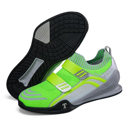 GiJQbFL Herren-Gewichtheberschuhe für Kniebeugen und Kreuzheben, professionelle Trainingsschuhe, atmungsaktive Indoor-Fitness-Sneaker, Balance-Trainingsschuhe GiJQbFL Herren-Gewichtheberschuhe für Kniebeugen und Kreuzheben, professionelle Trainingsschuhe, atmungsaktive Indoor-Fitness-Sneaker, Balance-Trainingsschuhe von GiJQbFL