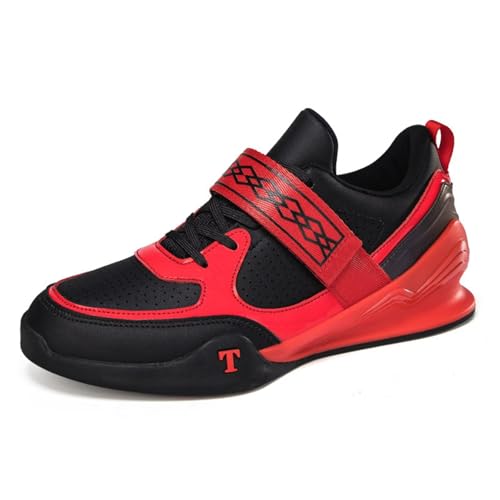 GiJQbFL Herren-Gewichtheberschuhe für Kniebeugen und Kreuzheben, rutschfeste und atmungsaktive Indoor-Fitness-Sneaker, Cross-Trainingsschuhe für Powerlifting GiJQbFL Herren-Gewichtheberschuhe für Kniebeugen und Kreuzheben, rutschfeste und atmungsaktive Indoor-Fitness-Sneaker, Cross-Trainingsschuhe für Powerlifting von GiJQbFL