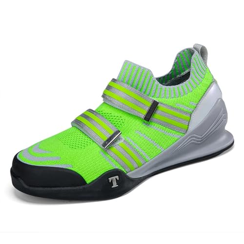 GiJQbFL Herren-Gewichtheberschuhe für Kniebeugen und Kreuzheben, rutschfeste und atmungsaktive Unisex-Fitness-Sneaker, professionelle Trainingsschuhe für Krafttraining und Gewichtheben GiJQbFL Herren-Gewichtheberschuhe für Kniebeugen und Kreuzheben, rutschfeste und atmungsaktive Unisex-Fitness-Sneaker, professionelle Trainingsschuhe für Krafttraining und Gewichtheben von GiJQbFL