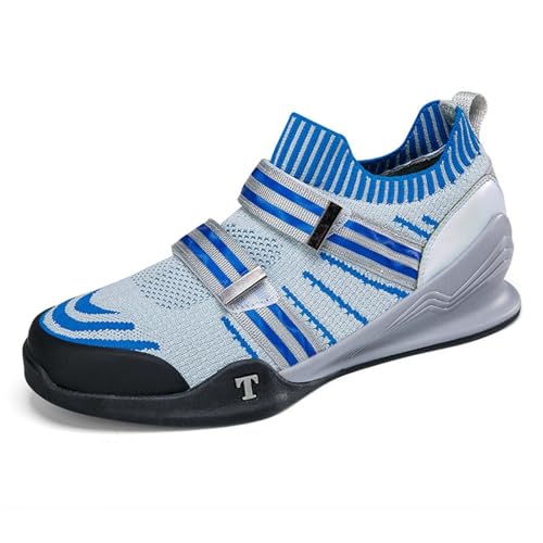 GiJQbFL Herren-Gewichtheberschuhe für Kniebeugen und Kreuzheben, rutschfeste und atmungsaktive Unisex-Fitness-Sneaker, professionelle Trainingsschuhe für Krafttraining und Gewichtheben GiJQbFL Herren-Gewichtheberschuhe für Kniebeugen und Kreuzheben, rutschfeste und atmungsaktive Unisex-Fitness-Sneaker, professionelle Trainingsschuhe für Krafttraining und Gewichtheben von GiJQbFL