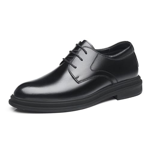 GiJQbFL Herren-Loafer zum Hineinschlüpfen, Elegante Schuhe – Plateau-Schnürschuhe zum formellen Fahren, Penny-Loafer aus Leder, lässiges Gehen, unsichtbare Erhöhungsschuhe GiJQbFL Herren-Loafer zum Hineinschlüpfen, Elegante Schuhe – Plateau-Schnürschuhe zum formellen Fahren, Penny-Loafer aus Leder, lässiges Gehen, unsichtbare Erhöhungsschuhe von GiJQbFL