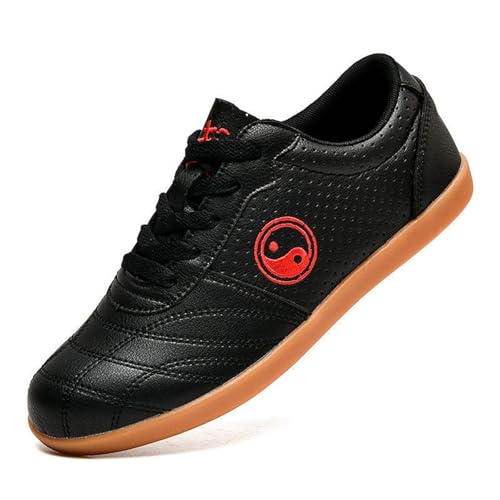 GiJQbFL Herren Tai Chi Schuhe Kampfsportschuhe - Unisex rutschfeste Kung Fu Sport Sneaker Atmungsaktive Box-Karate-Taekwondo-Trainingsschuhe von GiJQbFL