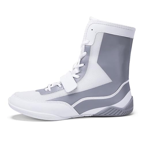GiJQbFL Herren Wrestling-Boxschuhe Pro Fighting Boots und Bodybuilding Boxen Gewichtheben MMA Training Workout Schuhe von GiJQbFL