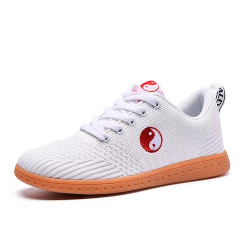GiJQbFL Kampfsport-Tai-Chi-Schuhe für Herren – atmungsaktive Box-Karate-Taekwondo-Trainings-Kung-Fu-Wanderschuhe von GiJQbFL