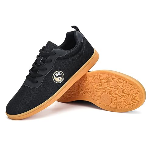 GiJQbFL Kampfsport-Taichi-Kong-Fu-Schuhe für Damen und Herren – Unisex atmungsaktiv Taekwondo Kung-Fu-Wanderschuhe rutschfeste Sneakers GiJQbFL Kampfsport-Taichi-Kong-Fu-Schuhe für Damen und Herren – Unisex atmungsaktiv Taekwondo Kung-Fu-Wanderschuhe rutschfeste Sneakers von GiJQbFL