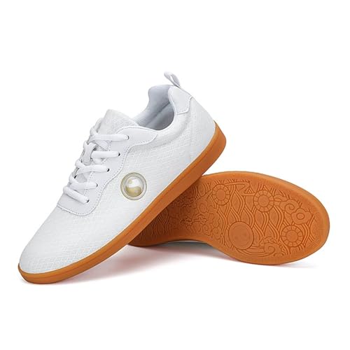 GiJQbFL Kampfsport-Taichi-Kong-Fu-Schuhe für Damen und Herren – Unisex atmungsaktiv Taekwondo Kung-Fu-Wanderschuhe rutschfeste Sneakers von GiJQbFL