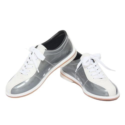 GiJQbFL Klassische Bowlingschuhe für Damen Herren professionelle Bowling-Sneaker atmungsaktiv Trainingsschuhe von GiJQbFL