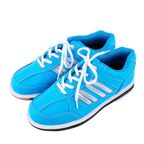 GiJQbFL Klassische Bowlingschuhe für Damen Herren professionelle Bowling-Sneaker atmungsaktiv leicht Trainings-Gleitschuhe GiJQbFL Klassische Bowlingschuhe für Damen Herren professionelle Bowling-Sneaker atmungsaktiv leicht Trainings-Gleitschuhe von GiJQbFL