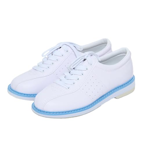 GiJQbFL Klassische Bowlingschuhe für Damen und Herren rutschfest atmungsaktiv professionelle Bowling-Trainingsschuhe aus PU-Leder GiJQbFL Klassische Bowlingschuhe für Damen und Herren rutschfest atmungsaktiv professionelle Bowling-Trainingsschuhe aus PU-Leder von GiJQbFL
