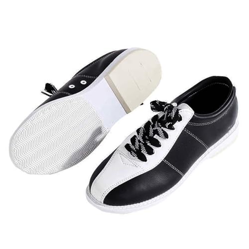 GiJQbFL Klassische sportliche Bowlingschuhe für Damen und Herren professionelle leichte Bowling-Trainingsschuhe für Links- und Rechtshänder Lauflernschuhe von GiJQbFL
