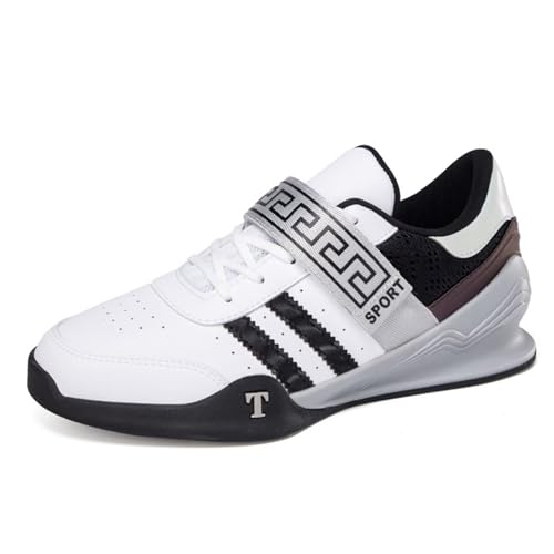 GiJQbFL Kniebeugenschuhe für Herren Powerlifting Unisex rutschfest atmungsaktiv Fitnessschuhe Bodybuilding Indoor-Fitnessschuhe Balance-Trainingsschuhe GiJQbFL Kniebeugenschuhe für Herren Powerlifting Unisex rutschfest atmungsaktiv Fitnessschuhe Bodybuilding Indoor-Fitnessschuhe Balance-Trainingsschuhe von GiJQbFL